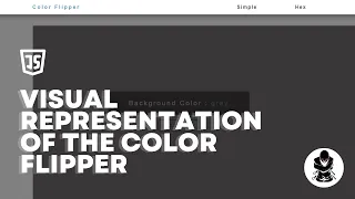 Mastering the Color Flipper Project Vanilla JavaScript Tutorial