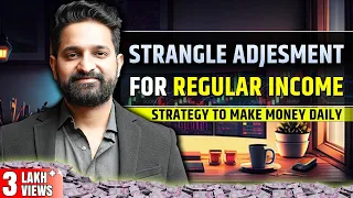 Best Way of "Strangle" Adjustment | Live Back Test | Theta Gainers