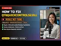 Fix qt6quickcontrols2 dll Missing SOLVED