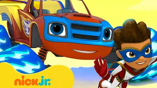 4 ЧАСА супергеройских миссий и спасений с Blaze и AJ! 💡 | Blaze and the Monster Machines