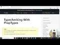 What are PropTypes and DefaultProps in REACT