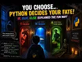 Python if elif else Explained Mystery Door Game for Kids