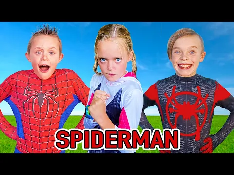 Download MP3 Spiderman The Movie! Kids Fun TV Spider-Man Compilation Video!
