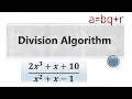 Division Algorithm