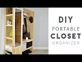 DIY Portable Closet Organizer - Easy Space-Saving
