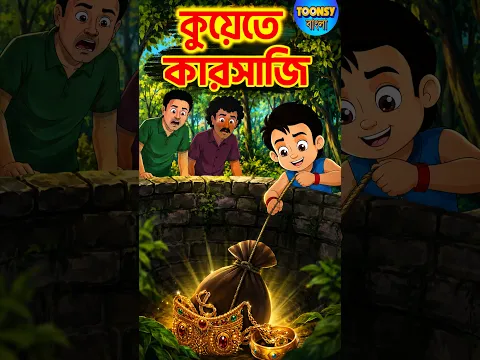 ঠাকুরের গয়না চুরি | Little Krish | TOONSY BANGLA
