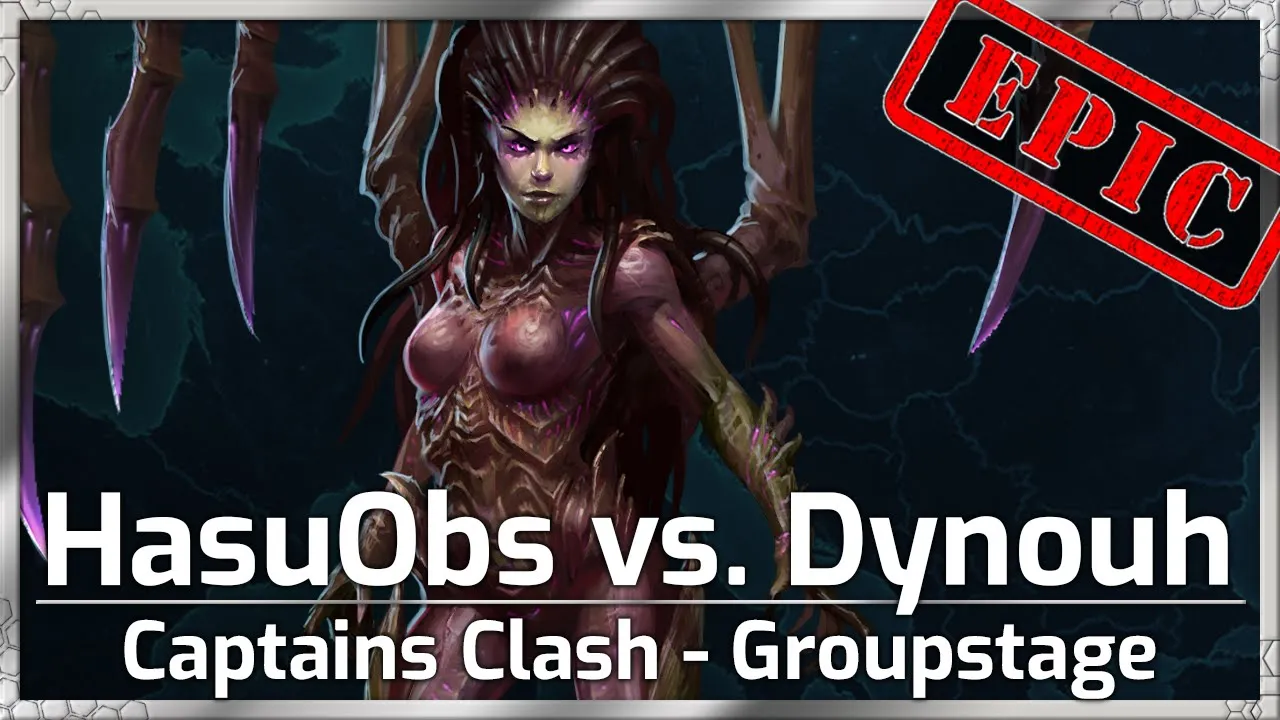 EPIC: Dynouh vs HasuObs - Captains Clash Groups - Heroes of the Storm