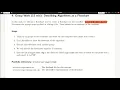 CS1PC Tutorial Week 2-5 Describing Algorithms as a Flowchart