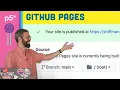 Hosting a p5 js sketch with GitHub Pages