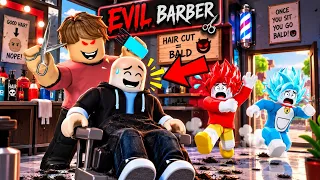 ESCAPE THE EVIL BARBER!  😱Roblox Obby 🔥