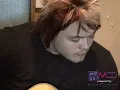 Hinder singing "Without You" in the Mix 94.1 Studio with Jeff G.