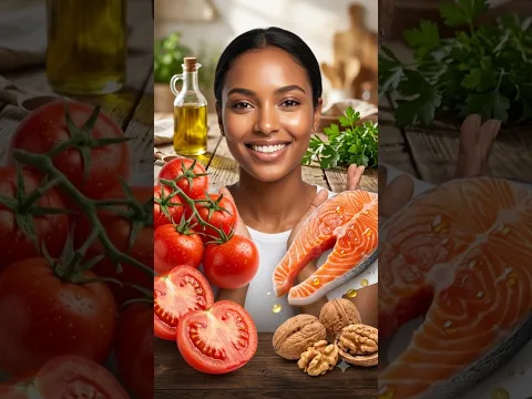 Natural Secrets for Glowing Skin 🍅🐟