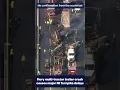 NJ Turnpike multi-tractor trailer crash