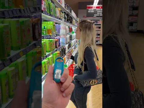 Breath spray prank