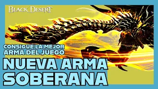 NUEVA ARMA BLACK DESERT SE LES FUE LA CABEZA #BDO