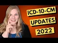 ICD-10-CM Code Updates for 2022 - Medical Coding Changes