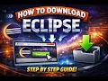 How to Download Eclipse IDE for Java Step by Step Tutorial Hindi
