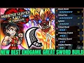 New Best Sunbreak Great Sword Build - Highest Damage Possible