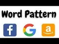 290 Word Pattern Java Solution Detailed Explaination Notes Source Code