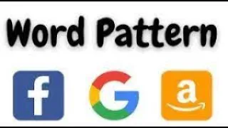 290 Word Pattern Java Solution Detailed Explaination Notes Source Code