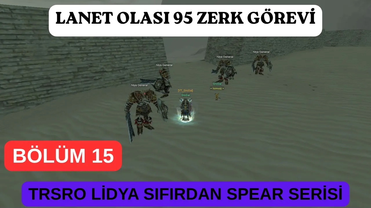 95 ZERK GÖREVİNİ ZORLANARAK YAPTIK | Bölüm 15 | TRSRO LİDYA Server