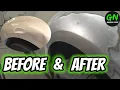 Download Lagu Metal finish a large dent. how to auto body and paint repair