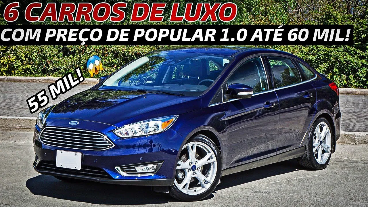CARROS DE LUXO COM PREÇO DE POPULAR 1.0 ATÉ 60 MIL! As melhores opções para 2023?