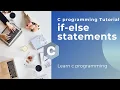 if else statement in c programming else-if ladder in c c programming tutorial for beginners