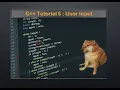 C Course for Beginners part 5 User Input C Programming tutorial 5