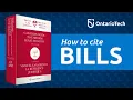 How to Cite Legislation Bills Part 1