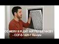 CC MERV 8 PLEAT AIR FILTER 14X20X1 - CCF-8-1420-1 Review