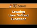 Advanced Databases User-Defined Functions SQL Server