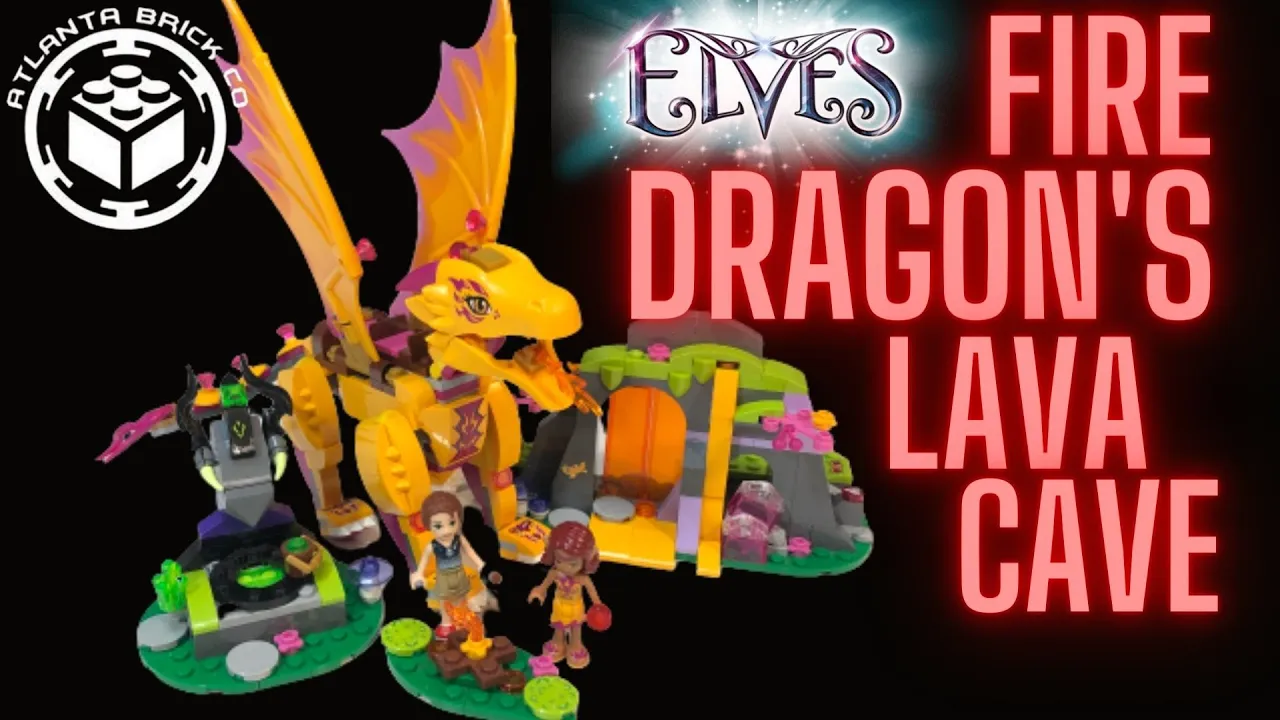 Lego 41175 Elves Fire Dragon's Lava Cave BNIB 39041175