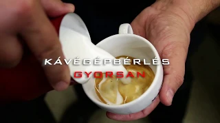 Kávégép bérlés gyorsan