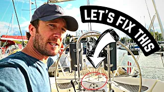 Sailboat Steering –  How It Works (Plus Fault Finding & Repair) | ⛵ Sailing Britaly ⛵