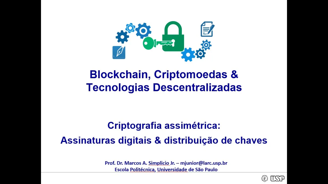 (2C)  Fundamentos de Criptografia - Criptografia Assimétrica