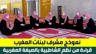 نموذج م ش ر ف لب نات الم غر ب قراء ة م ن ن ظ م الشاط بي ة بالصيغ ة الم غ ر بي ة 