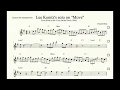 Lee Konitz's solo on "Move" TRANSCRIPTION