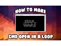 How To Make Command Prompt Open In A Loop FOREVER