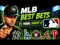 MLB BEST BETS TODAY My Top FREE Picks for FRIDAY