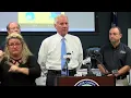 RAW SC Gov McMaster hold news conference on Michael impact