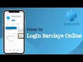 Barclays - Login Barclays Online Banking Mobile Banking App
