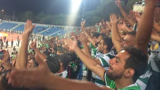 لفينا بلاد    غناء جمهور الثانية مع لاعبي الوحدات خلال مباراة كأس الكؤوس      دندنها