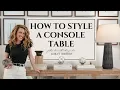 Tired of Boring Console Tables Watch This