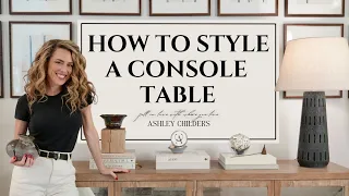 Tired of Boring Console Tables Watch This