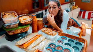 COOKING UP (for) A STORM: How and why I meal prep for ocean crossings  #88