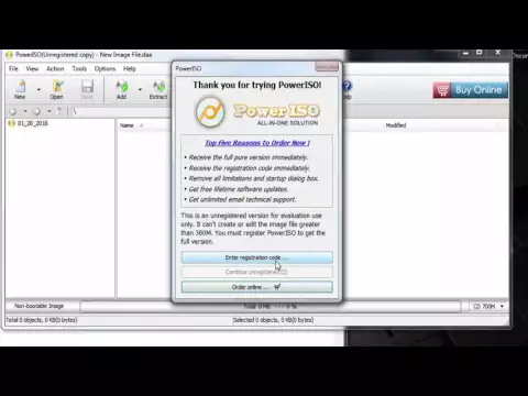 Download MP3 How To Install PowerISO And Fully Actived (Serial Code In Description)