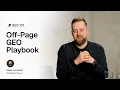 Off-Page Optimization for AI Search Full Playbook - GEO 101 Part 5