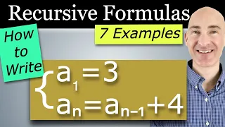 Recursive Formulas - How to Easily Write Tips Techniques