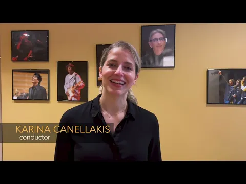Greetings from Karina Canellakis